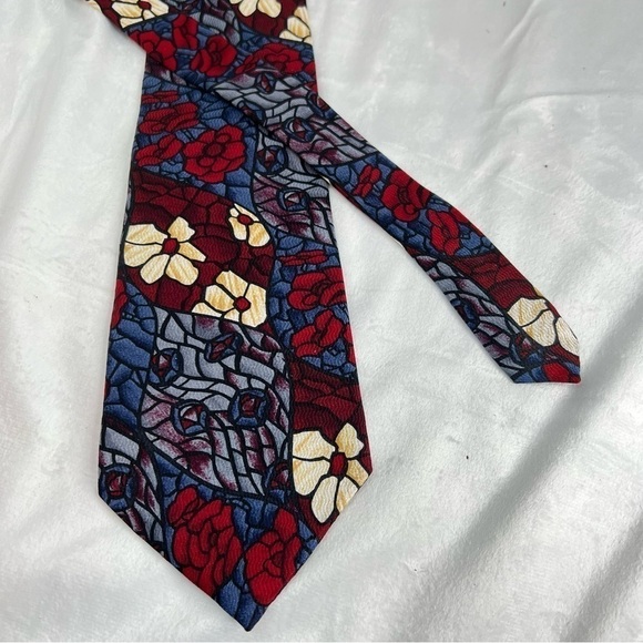Beautiful Vintage OSCAR DE LA RENTA Men’s Slik Tie - Picture 3 of 7